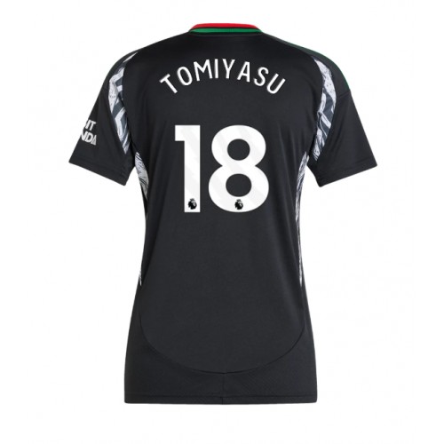 Dámy Fotbalový dres Arsenal Takehiro Tomiyasu #18 2024-25 Venkovní Krátký Rukáv